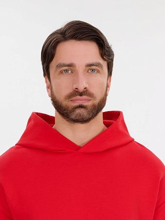 Худи оверсайз унисекс Outshine, красное, размер M/L