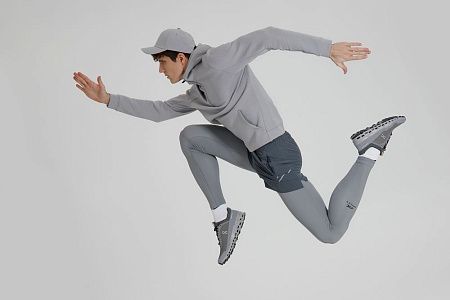 Бейсболка Kosmos, серая