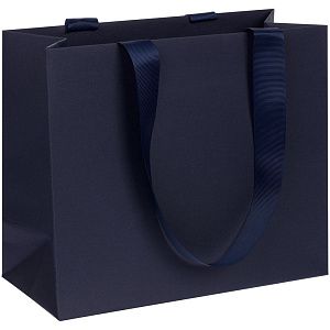 Пакет бумажный Manilla S, синий