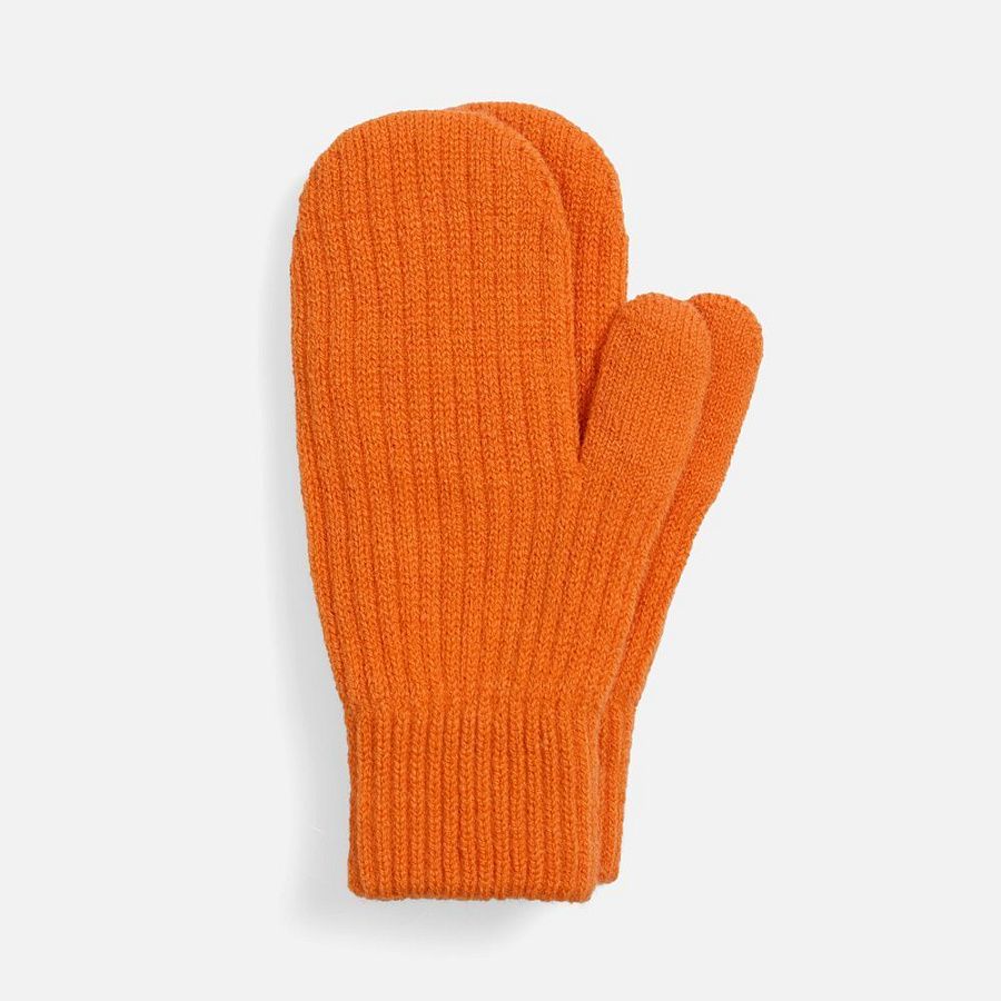 Варежки HappyGo, оранжевые, размер S/M
