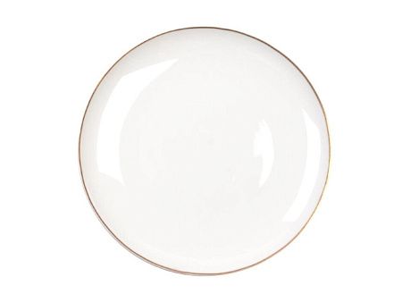 Тарелка «PLATE UNI GLD»