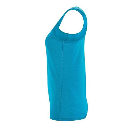 Майка женская Sporty TT Women, ярко-бирюзовая, размер XL