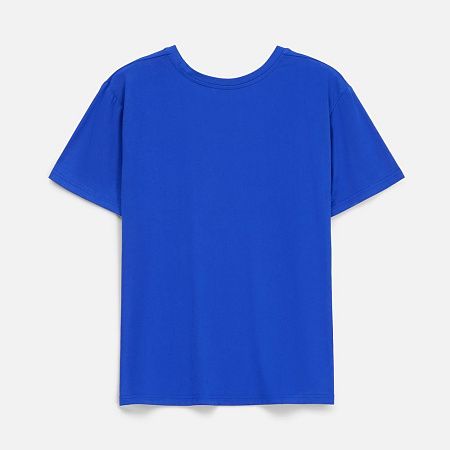 Футболка унисекс Senti, ярко-синяя, размер XL