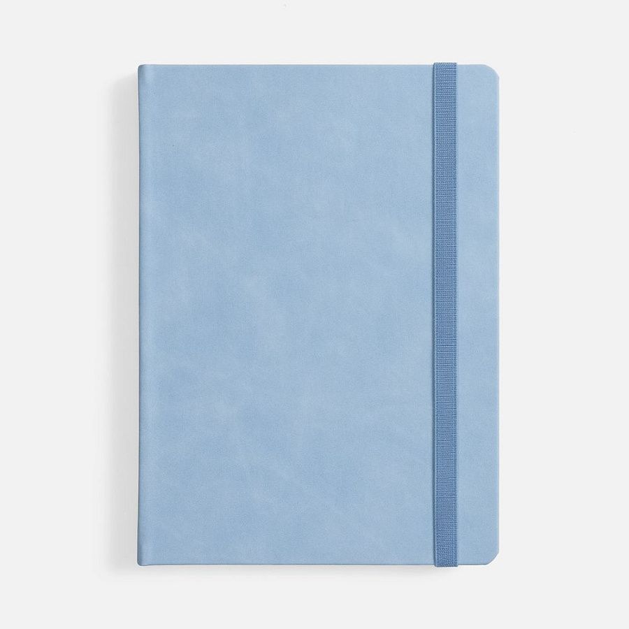 Ежедневник Urban Hard, недатированный, голубой