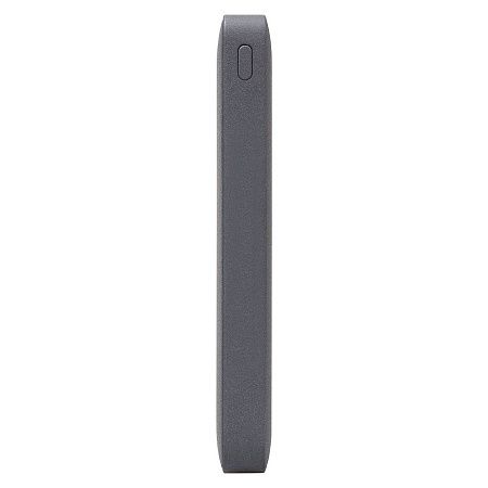 Внешний аккумулятор (powerbank) «WeCharge Velvet», 10 000 mAH, 5V -2A , c цифровым дисплеем для контроля заряда, серый