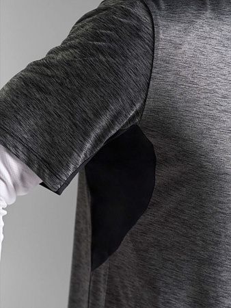 Футболка спортивная унисекс Storm, черная, размер XL