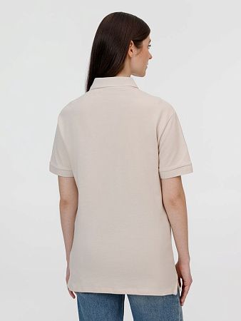 Рубашка поло унисекс Pacific, бежевая (льняная), размер XL