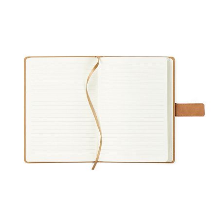 Блокнот VINGA Bosler из переработанного канваса RCS, 80 г/м²