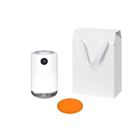 Подарочный набор Bliss, Auris, оранжевый (увлажнитель воздуха, зарядное устройство)