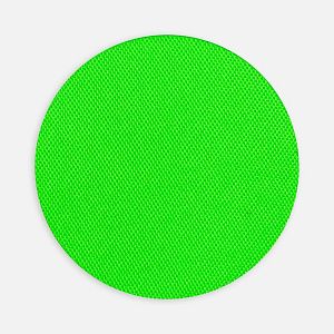 Наклейка тканевая Lunga Round, M, зеленый неон