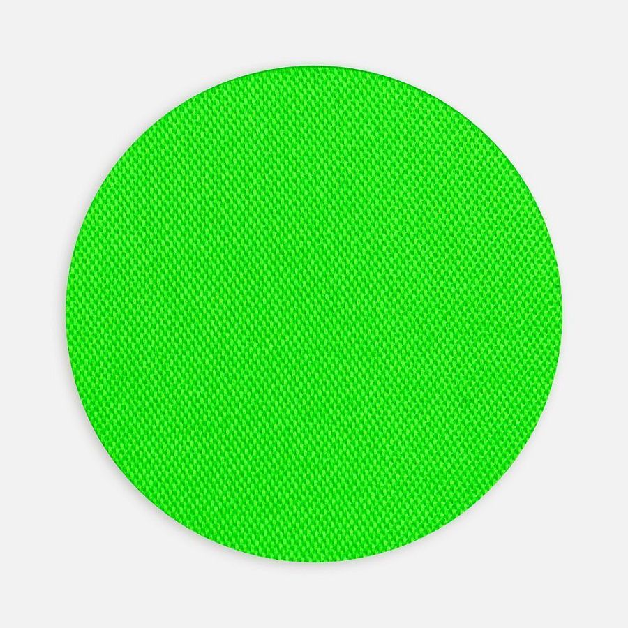 Наклейка тканевая Lunga Round, M, зеленый неон