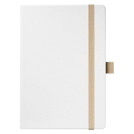 Ежедневник Арктик (Arctic) недатированный, белый/серый