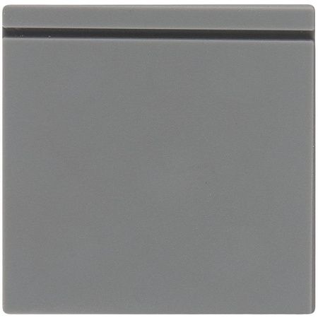 Лейбл из ПВХ Kare, серый