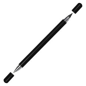 Ручка шариковая и вечный карандаш ETERNITY, металлическая, черная, матовая