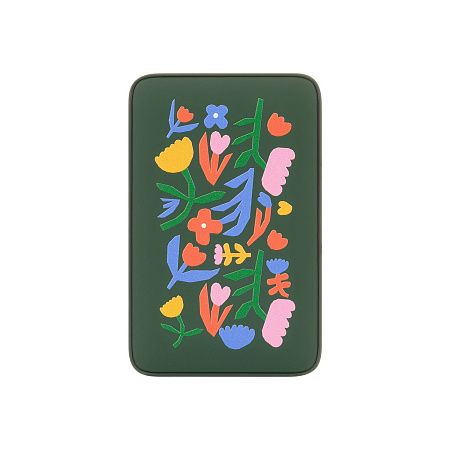 Внешний аккумулятор с подсветкой Ancor 5000 mAh, зеленый