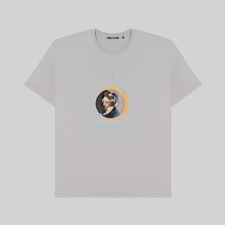 Футболка унисекс Крис (Kris), 150 гр., светло-серая, размер XXXL