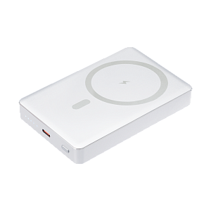 Внешний аккумулятор Atlantis PD Plus 10000mAh с функцией беспроводной зарядки 15W, серебряный