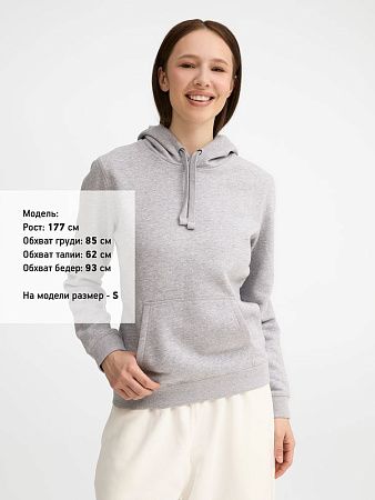 Толстовка женская Spencer Women, серый меланж, размер XL