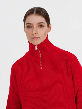 Джемпер Siluetti Birne, красный, размер L/XL
