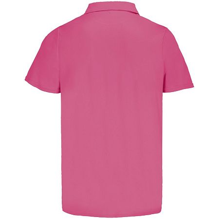 Рубашка поло унисекс Pitcher, розовая (ribbon pink), размер S
