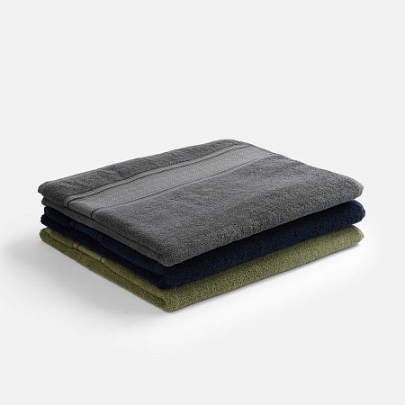 Полотенце махровое Terrychic XL, темно-серое