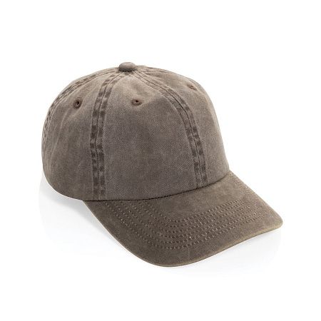 Бейсболка BEAU AWARE™ из хлопковой саржи, 6 клиньев, 270 г/м²
