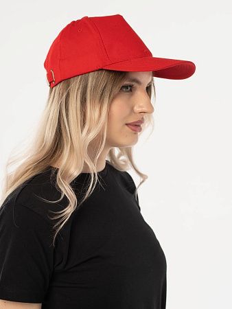 Бейсболка Basic, красная