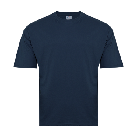 Футболка унисекс оверсайз STAN хлопок 140, 39, Тёмно-синий,  (46)  (48/M)