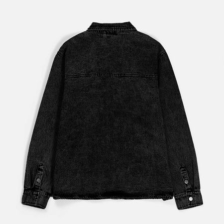 Куртка джинсовая O3, черная, размер XS/S