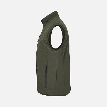 Жилет софтшелл унисекс Falcon BW, темный хаки, размер XXL