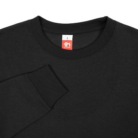 Свитшот унисекс Delta, черный, размер S