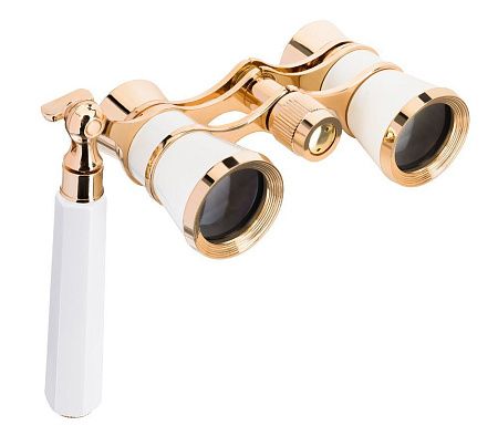Театральный бинокль-лорнет Broadway 325E, белый