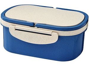 Ланч-бокс «Shen», цвет: синий, бежевый