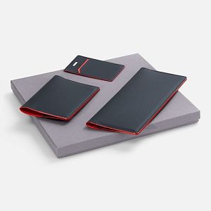 Набор Multimo Simple, черный с красным