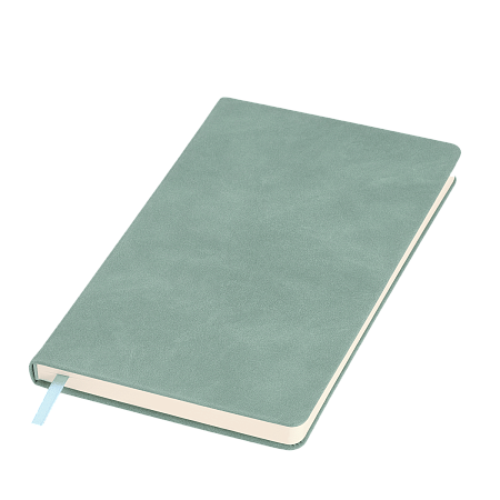 Ежедневник Stella недатированный с магнитом на обложке, бирюзовый