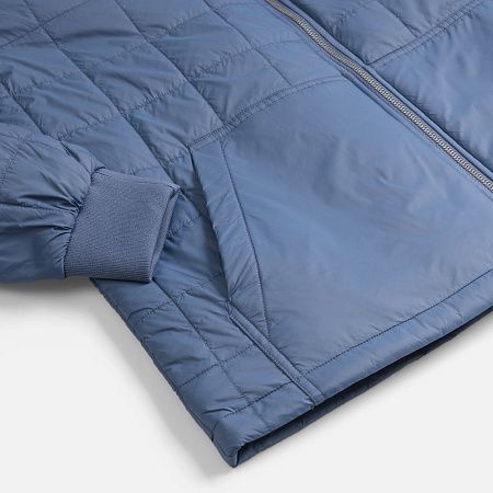 Куртка унисекс Warmbridge, синяя (джинс), размер S