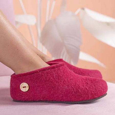 Домашние валенки Cant, розовые (вереск), размер 40