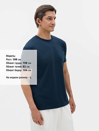 Футболка Odyssey, темно-синяя, размер S