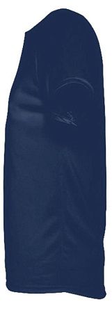 Футболка унисекс Sporty 140, темно-синяя, размер S