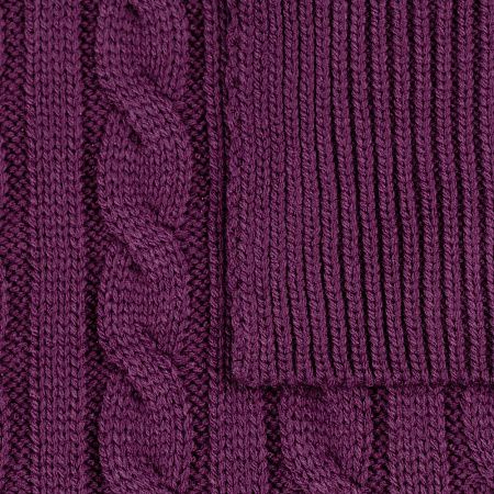 Шарф Heat Trick, баклажановый