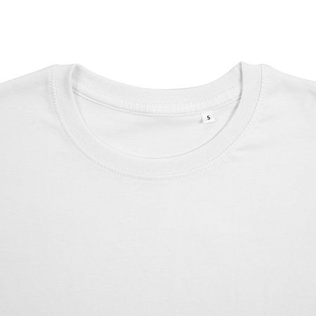 Футболка унисекс T-Bolka 160, белая, размер M