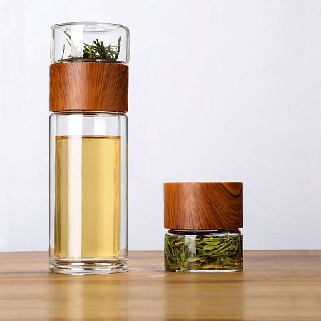 Подарочный набор «Лава & Дерево»: бутылка, кружка, батончики