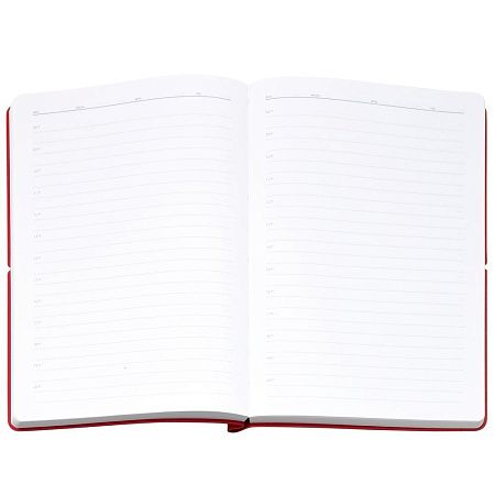 Ежедневник Flexpen Bright, недатированный, красный