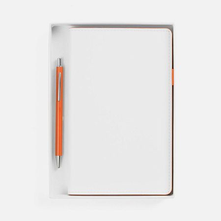 Набор White Shall, бело-оранжевый