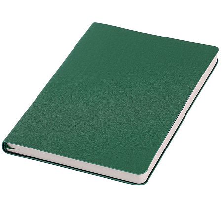 Ежедневник A5 недатированный Stefano в мягком переплёте, темно-зеленый