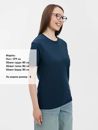 Футболка Odyssey, темно-синяя, размер S