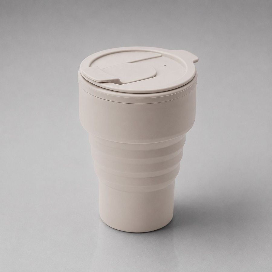 Силиконовый складной стакан «GoCup»