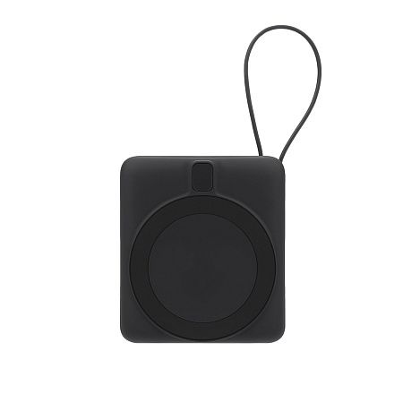 Внешний аккумулятор с подсветкой Риттер PD (Ritter PD) 10000mAh с функцией беспроводной зарядки 15W, серый