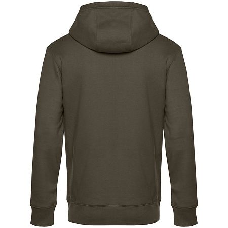 Толстовка с капюшоном унисекс King, хаки, размер XS