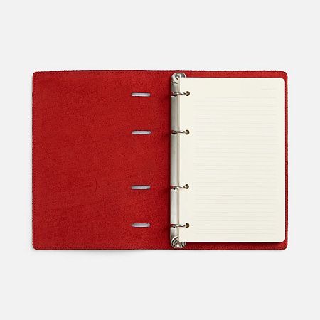 Ежедневник inStream, недатированный, красный